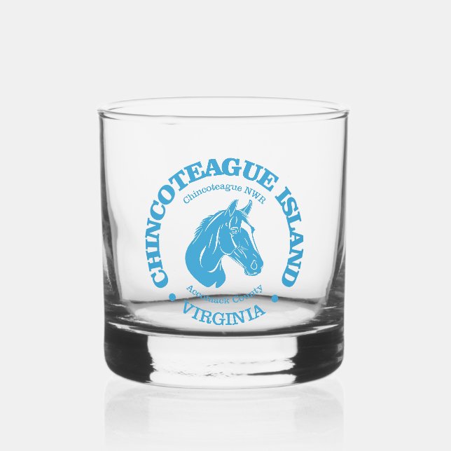 Vaso De Whiskey Isla Chincoteague (pony) (Anverso)