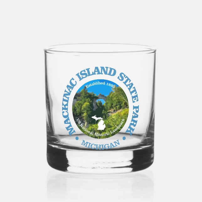 Vaso De Whiskey Isla Mackinac SP (Anverso)