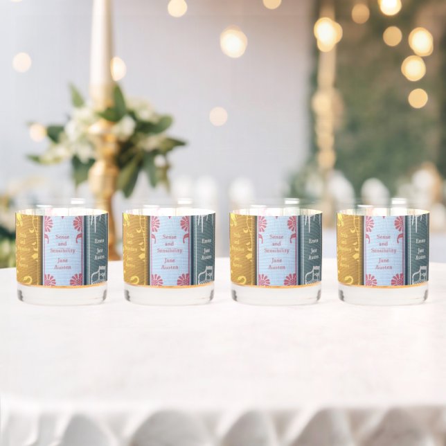 Vaso De Whiskey Jane Austen's Books (Insitu (Boda))