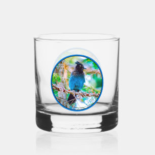 Vaso De Whiskey Jay de Steller - Fotografía original