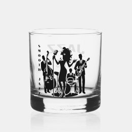 Vaso De Whiskey Jazz/Music/Club/Drinkware Set Whiskey Glass