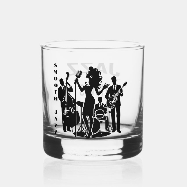 Vaso De Whiskey Jazz/Music/Club/Drinkware Set Whiskey Glass (Anverso)
