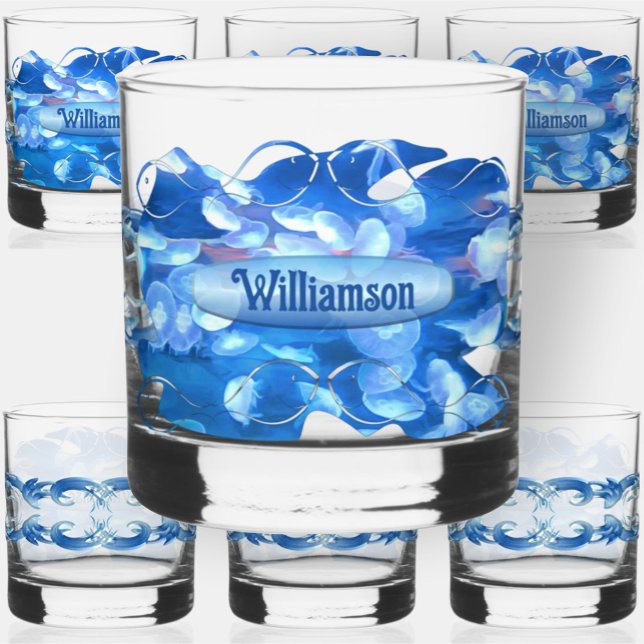 Vaso De Whiskey Jellyfish Acuario de San Francisco 0925 (Subido por el creador)