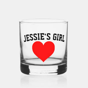 VASO DE WHISKEY JESSIE'S GIRL VINTAGE WHISKEY GLASSES GLASS