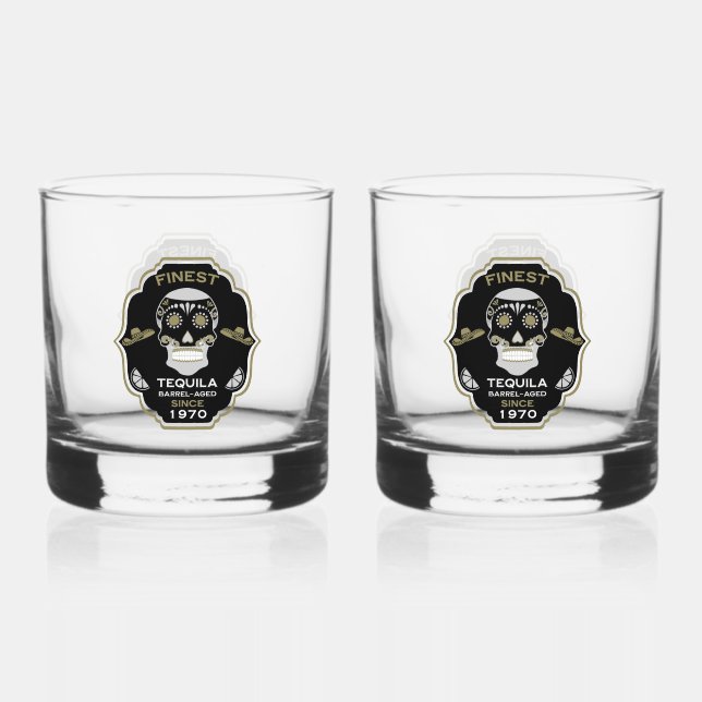 Vaso De Whiskey Juego de Drinkware (Anverso)