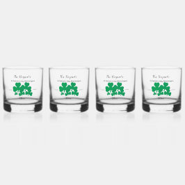 Vaso De Whiskey Juego de vajilla para el día de San Patriccio
