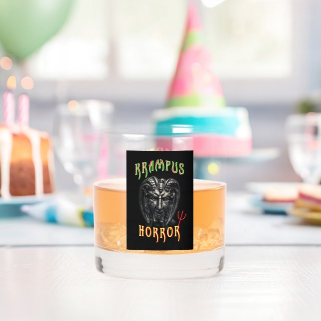 Vaso De Whiskey Krampus Horror (Insitu (Cumpleaños))