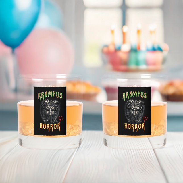 Vaso De Whiskey Krampus Horror (Insitu (Baby Shower))