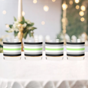 Vaso De Whiskey La bandera del orgullo de género de SlipperyJoe ob
