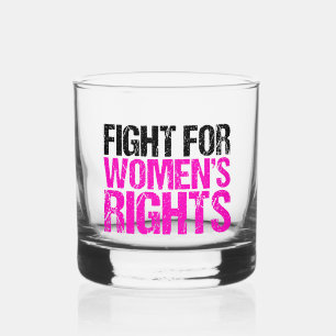 Vaso De Whiskey La lucha por los derechos de las mujeres feminista