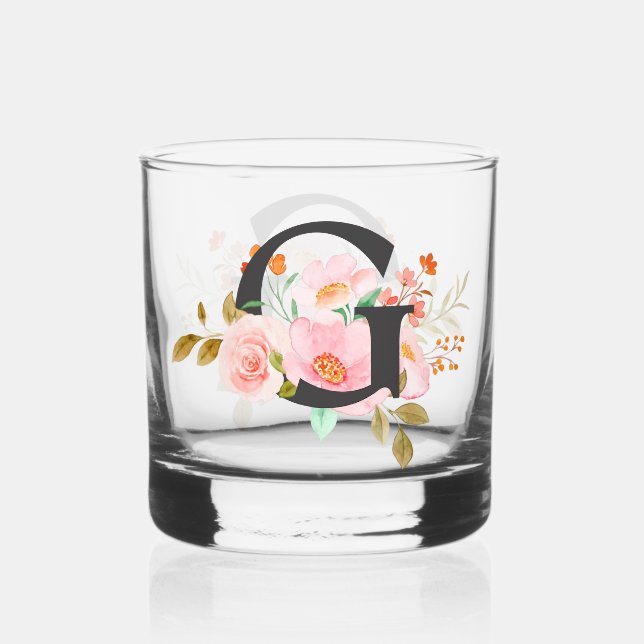 Vaso De Whiskey Letra G (Anverso)