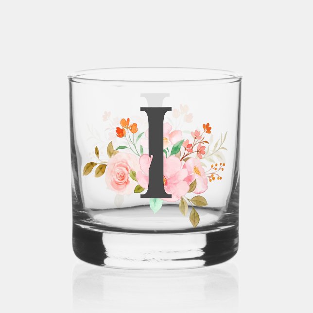 Vaso De Whiskey Letra I (Anverso)