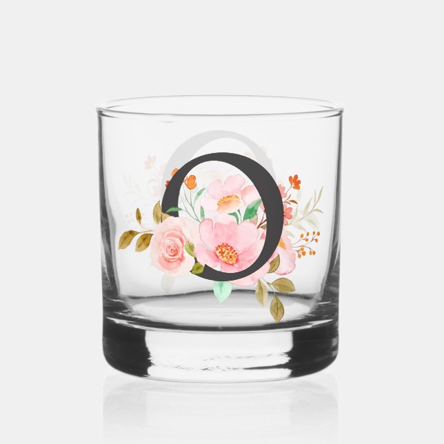 Vaso De Whiskey Letra O (Anverso)