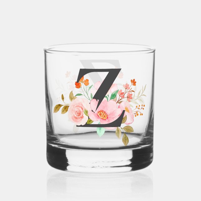 Vaso De Whiskey Letra Z (Anverso)