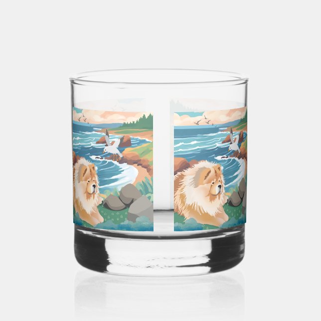 Vaso De Whiskey LILLIAN Chow Stemless rock glass (Izquierda)