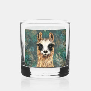 Vaso De Whiskey Llama curiosa