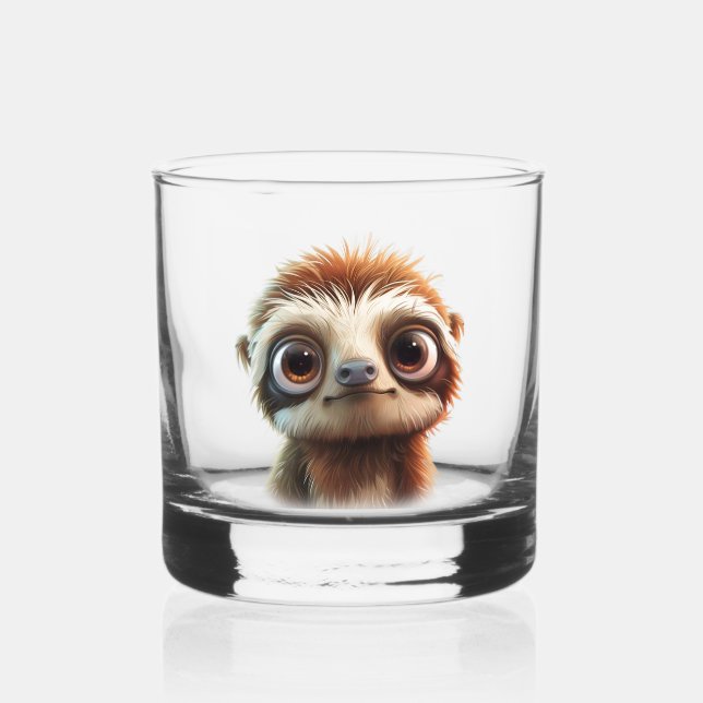 Vaso De Whiskey Llave de Bebé Adorable (Anverso)