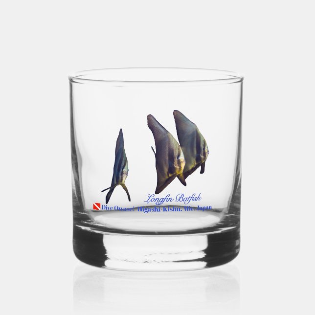 Vaso De Whiskey Longfin Batfish (Anverso)