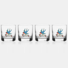 Vaso De Whiskey Los pájaros no temen al cielo
