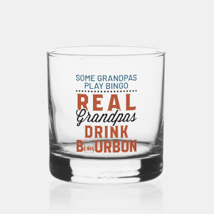 Vaso De Whiskey Los verdaderos abuelitos beben borbón divertido be