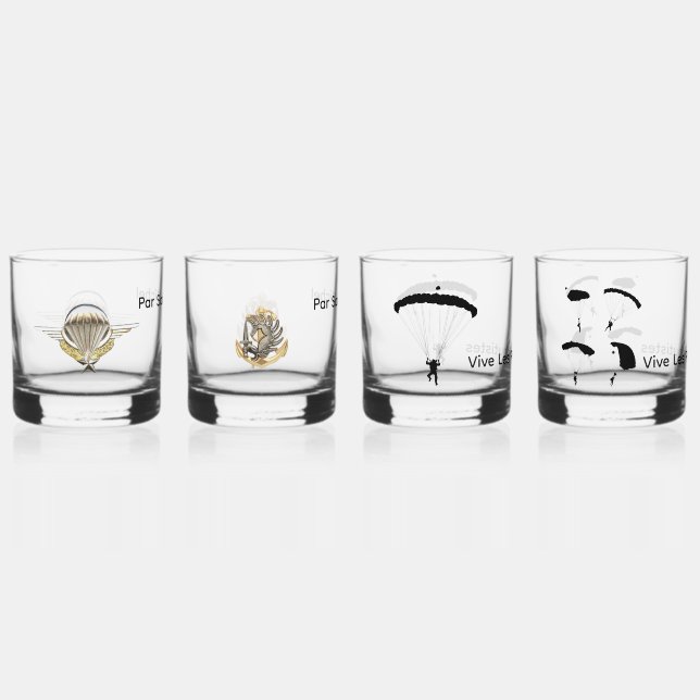 Vaso De Whiskey lot de 4 verres "colonial" (Anverso)