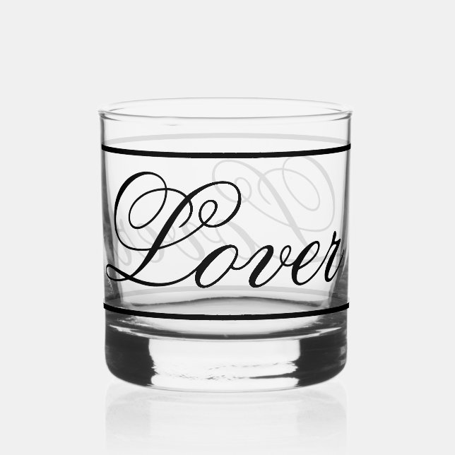Vaso De Whiskey 'Lover' Rocks Glass (Anverso)