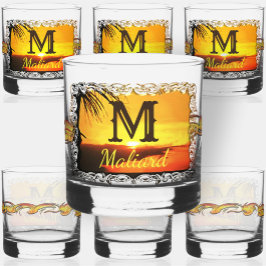 Vaso De Whiskey Malecon Sunset 2441