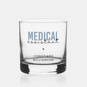 Vaso De Whiskey MAMÁES de Auxiliar Médico personalizado Auxiliar