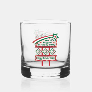 Vaso De Whiskey Marquesina del mayor cumpleaños del mundo
