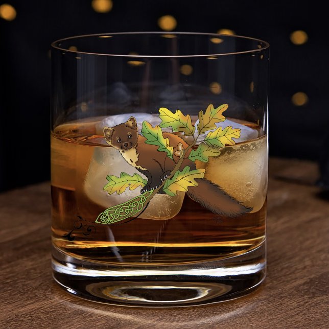 Vaso De Whiskey Marta de Pine Otoño Hojas (Subido por el creador)