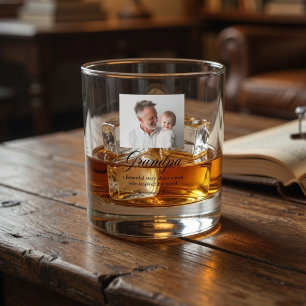 Vaso De Whiskey Mejor Abuelo Personalizado