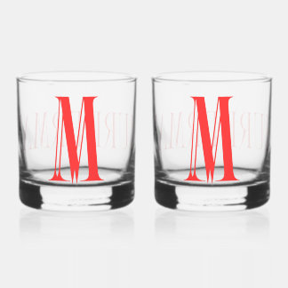 Vaso De Whiskey MM Hombres