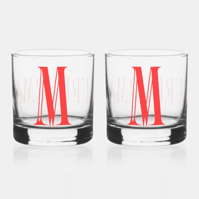 Vaso De Whiskey MM Hombres (Anverso)