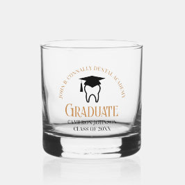 Vaso De Whiskey Moda Personalizado de la escuela dental Graduación