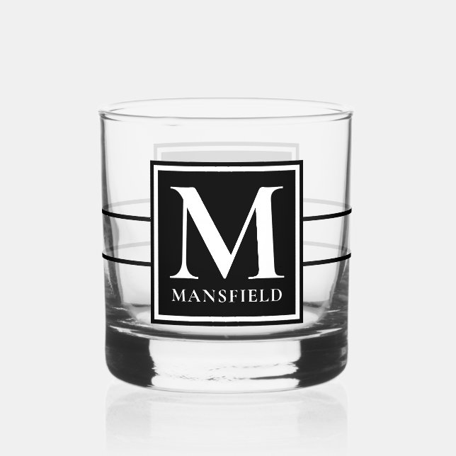 Vaso De Whiskey Monogramado (Anverso)