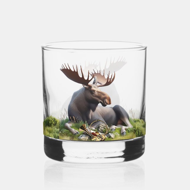 Vaso De Whiskey Moose (Anverso)
