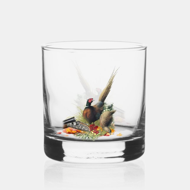 Vaso De Whiskey Mugre de faisán (Reverso )