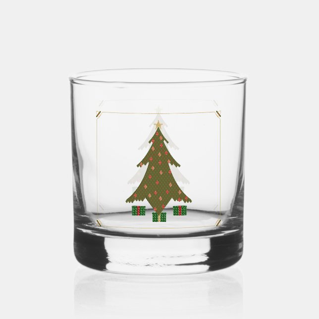 Vaso De Whiskey Navidades acallados (Anverso)