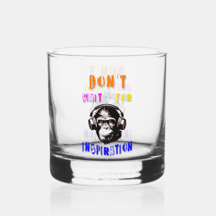 Vaso De Whiskey No Esperes Inspiración