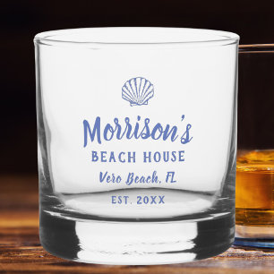 Vaso De Whiskey Nombre personalizado de la cubierta de la cubierta