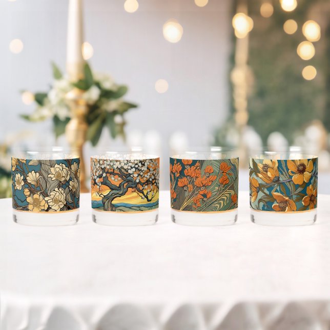 Vaso De Whiskey Nouveau expresionista (Insitu (Boda))