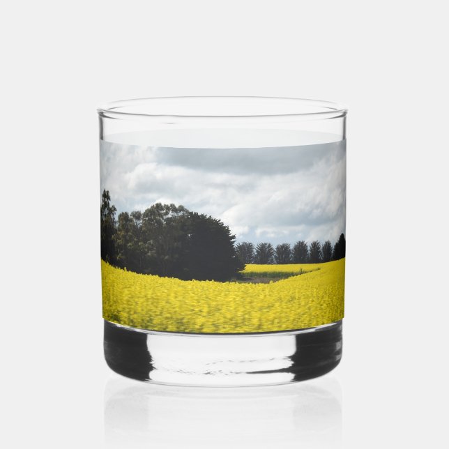 Vaso De Whiskey Olas doradas de Streatham (Anverso)