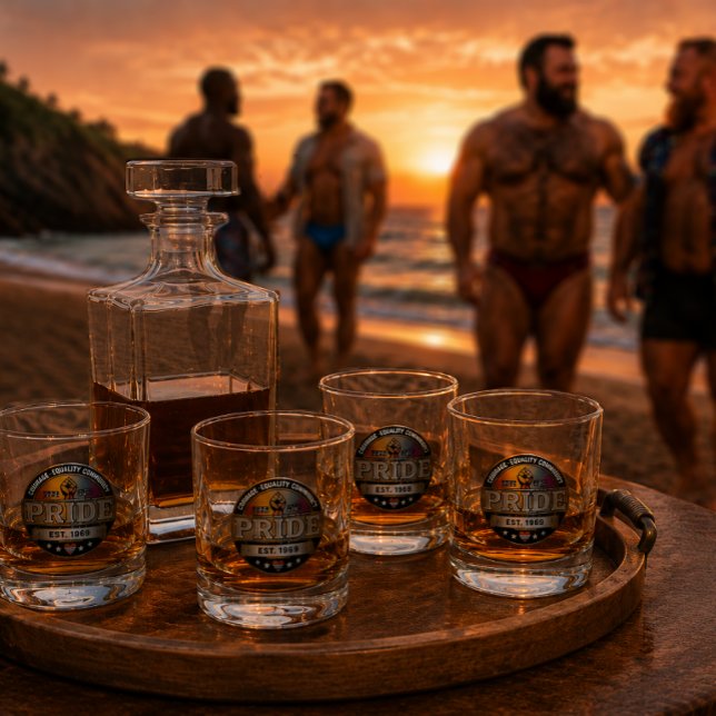 Vaso De Whiskey Orgullo de oso est. 1969 (Subido por el creador)