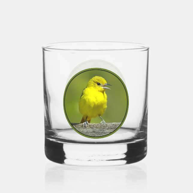 Vaso De Whiskey Ortolano Oriol - Fotografía Original (Anverso)