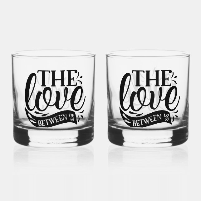 Vaso De Whiskey Our Love (Anverso)