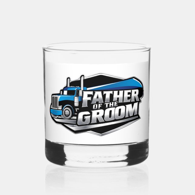 Vaso De Whiskey Padre de la Groom (Anverso)