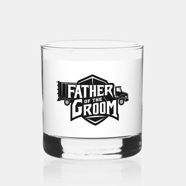Vaso De Whiskey Padre de la Groom (Anverso)