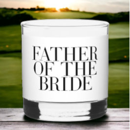 Vaso De Whiskey Padre de la Novia | Regalo Personalizado para Papá