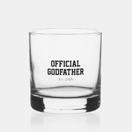 Vaso De Whiskey Padrino oficial