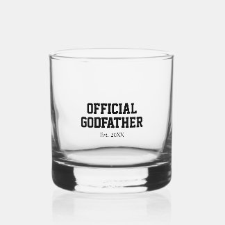 Vaso De Whiskey Padrino oficial